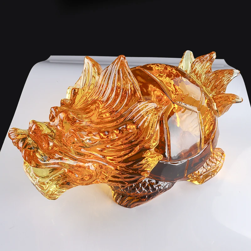 2018 Natural Quartz Crystal Animal Carving Rose Dragon Turtle