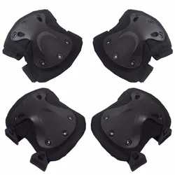 Tactical knee and elbow pads for outdoor sport hunting training protection