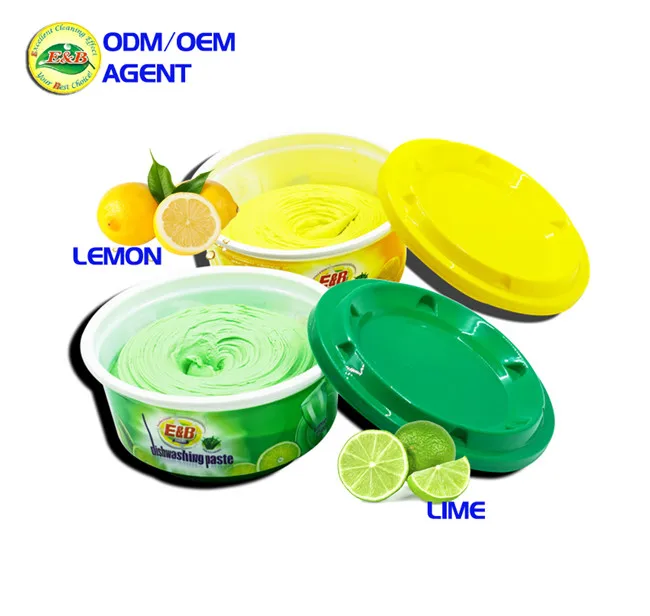OEM Manufacturer Dishwashing paste Dish wash washing clean cleaning cake soap cream detergent in China