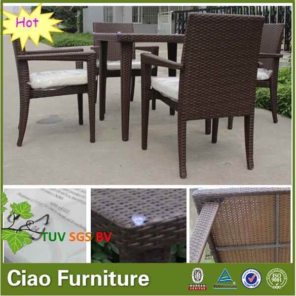 aluminum plastic outdoor tables and chairs alum frame