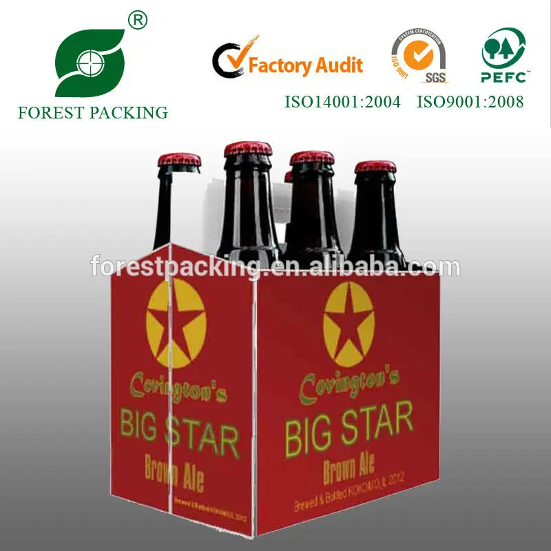 6 упак. пива коробка с ручкой FP900300