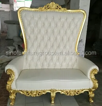 Luxury king throne chair rental