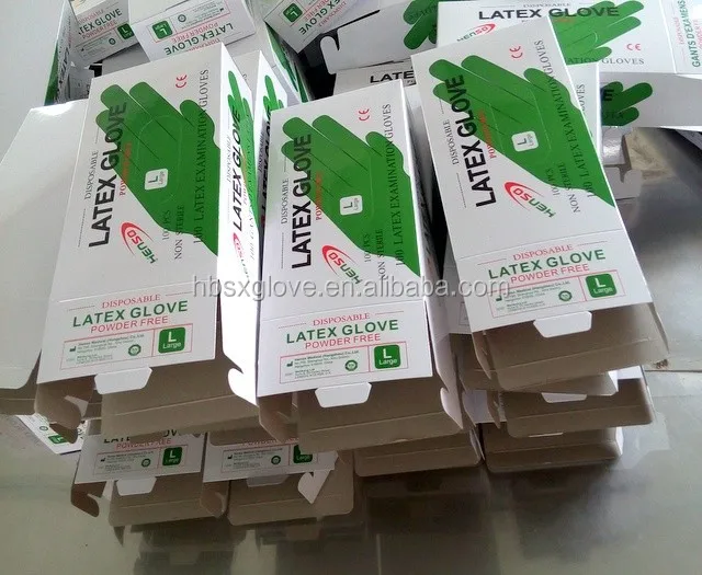 
latex medical gloves surgical examination sterile disposable powder free 