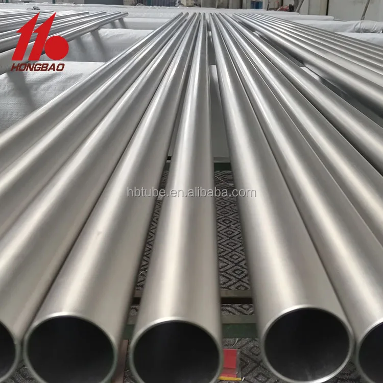 
Бесшовная титановая труба ASTM B338 Gr2 Gr9 Gr12 Gr16 для теплообменника и конденсатора 