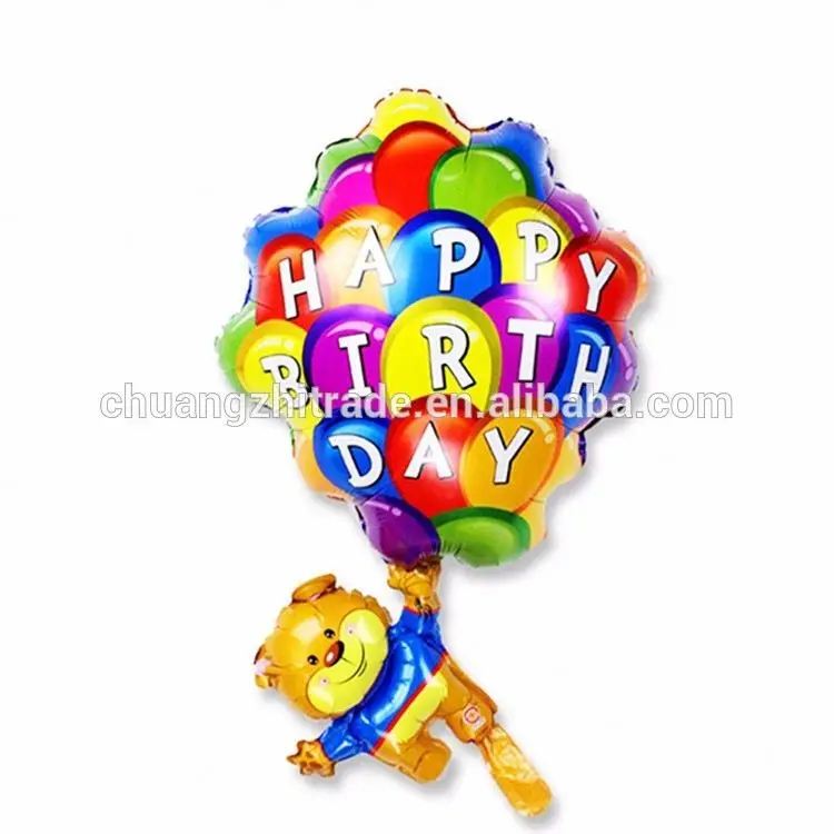 FL china balloons eid mubarak event party supplies helium air balloon toy parachute bear balloon