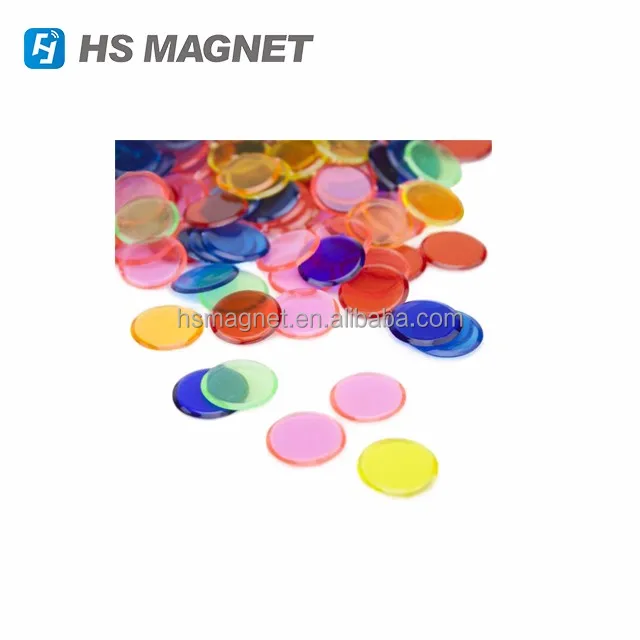 Factory Price Magnetic Bingo Chips Metallic Bingo Chips 100 Bingo Chips A Set