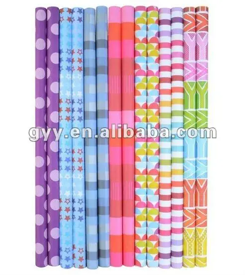 
2012 High quality Flower gift wrapping paper 