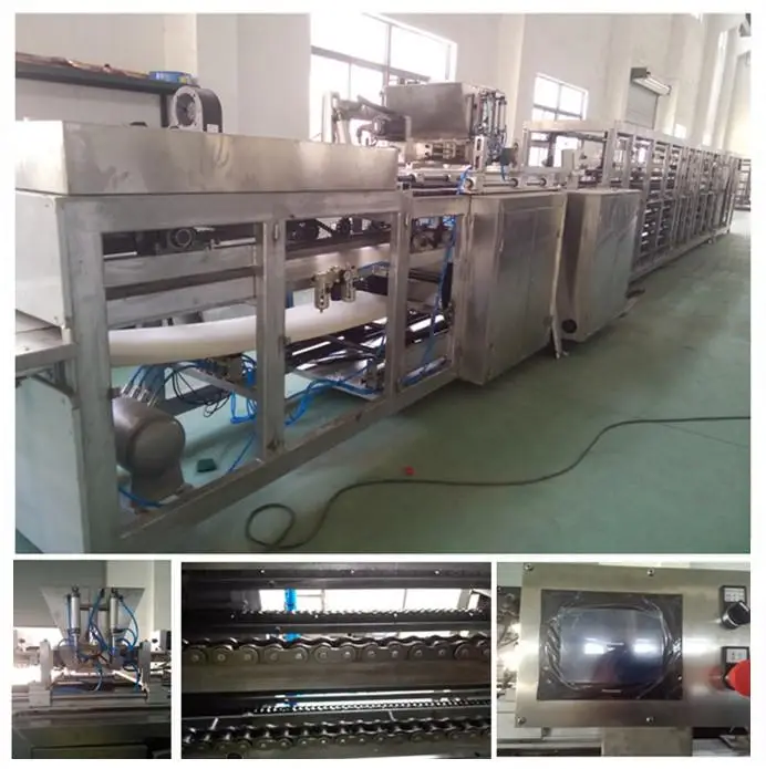 Автоматическая линия по производтве шоколадных конфетов