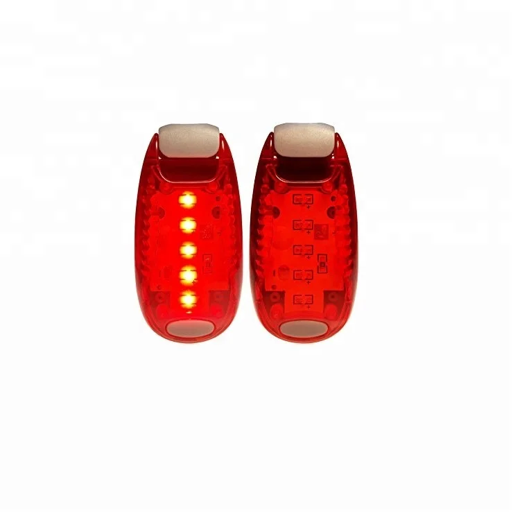 Fitness Campaign Sport LED light Cycling Bike Running Warning Clip Led Safety Light