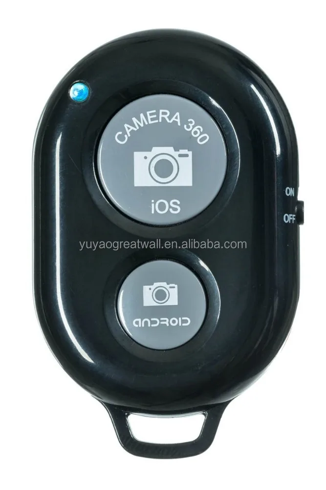 
Selfie Stick Bluetooth Remote Control Wireless Shutter for Smartphone Camera 