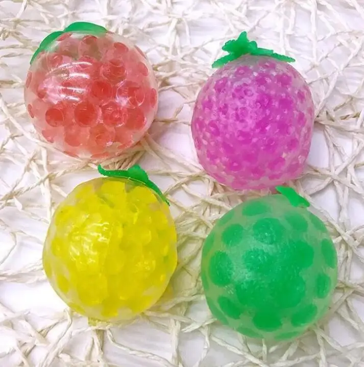 
 Новинка 2017, пенообразующий мяч для фруктов, мяч для выдавливания из бусин  