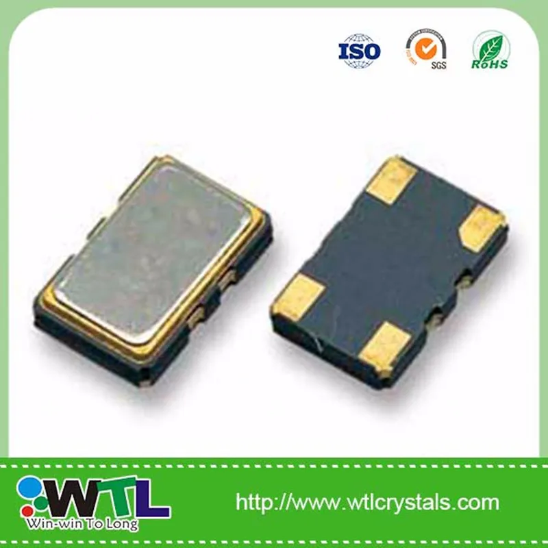 Низкая Толщина SMD 2520 Кварцевый Генератор TCXO 19.2 МГц