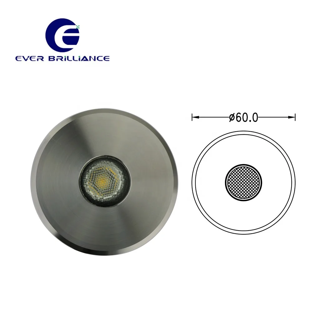 IP68 led underwater lighting 3W exterior led pool light for spray pond