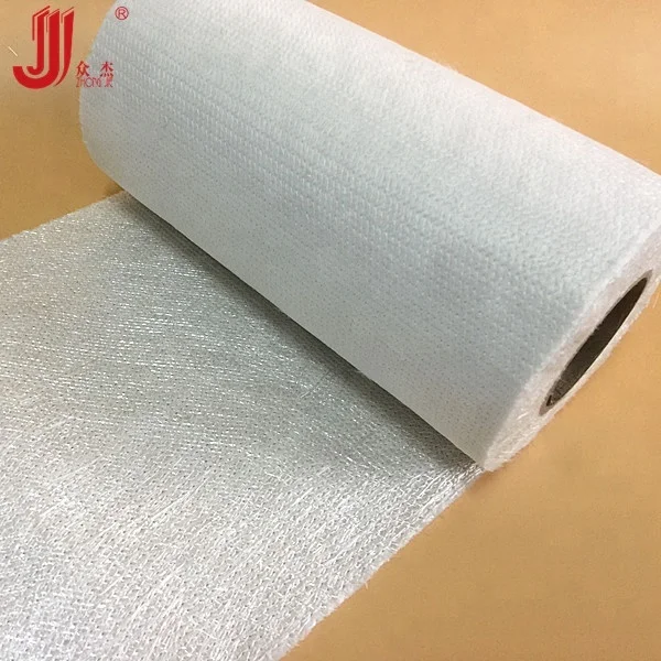 Polyester tissue combo fiberglass stitched mat EMKN300/45 for pultrusion