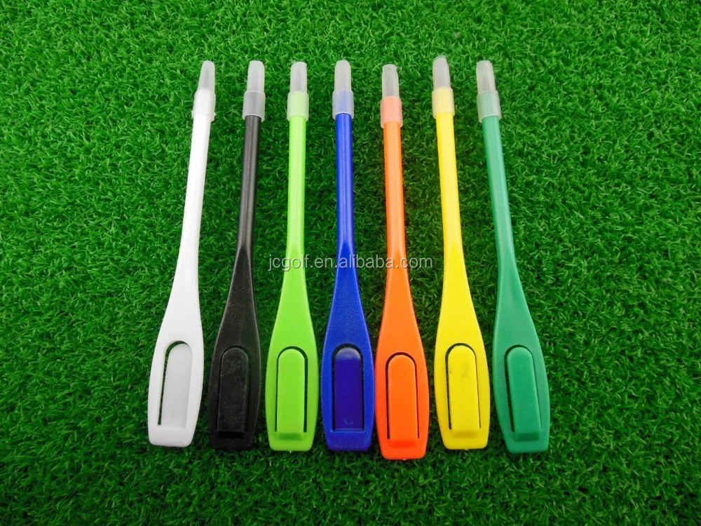 wholesale assorted colored plastic golf pencil