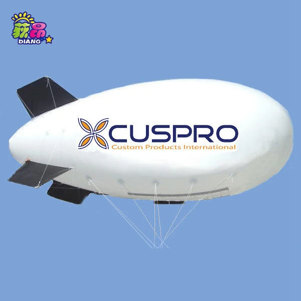 Outdoor Advertising Inflatable Remote Control Blimp/Inflatable RC Zeppelin Model/RC Airship 5M Blimp for sale Customized