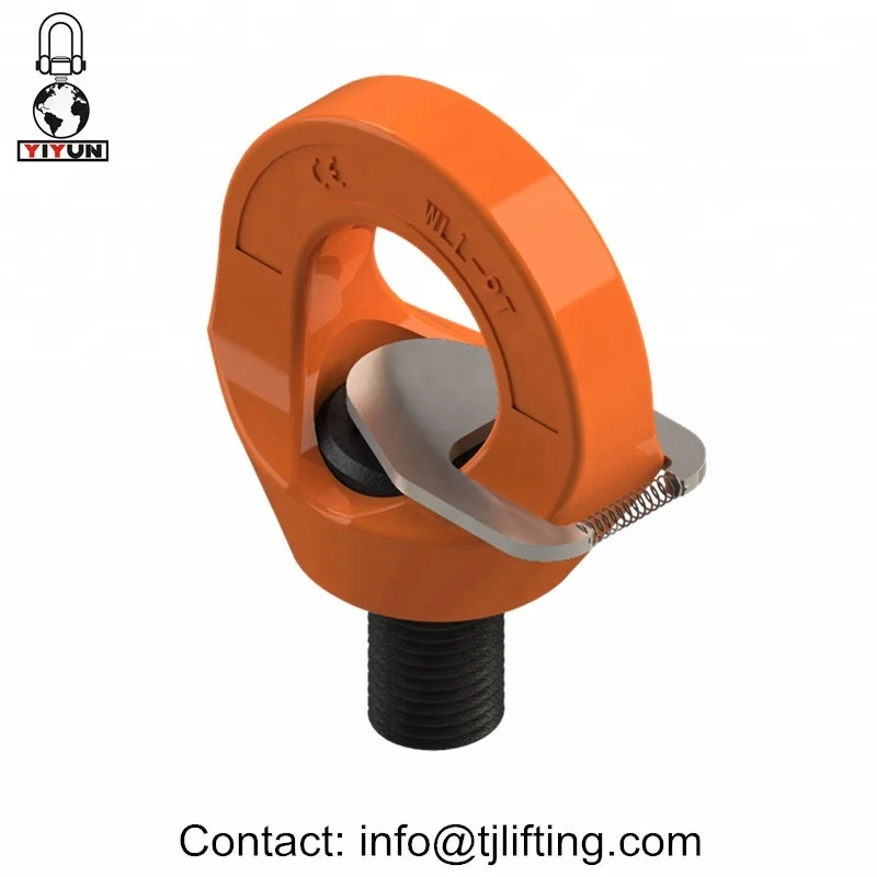 electrical machine lift M36 7t metric swivel pivot hoist rings