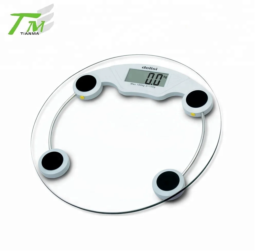 
Round weight scale machine bathroom scale electronic personal body scale 