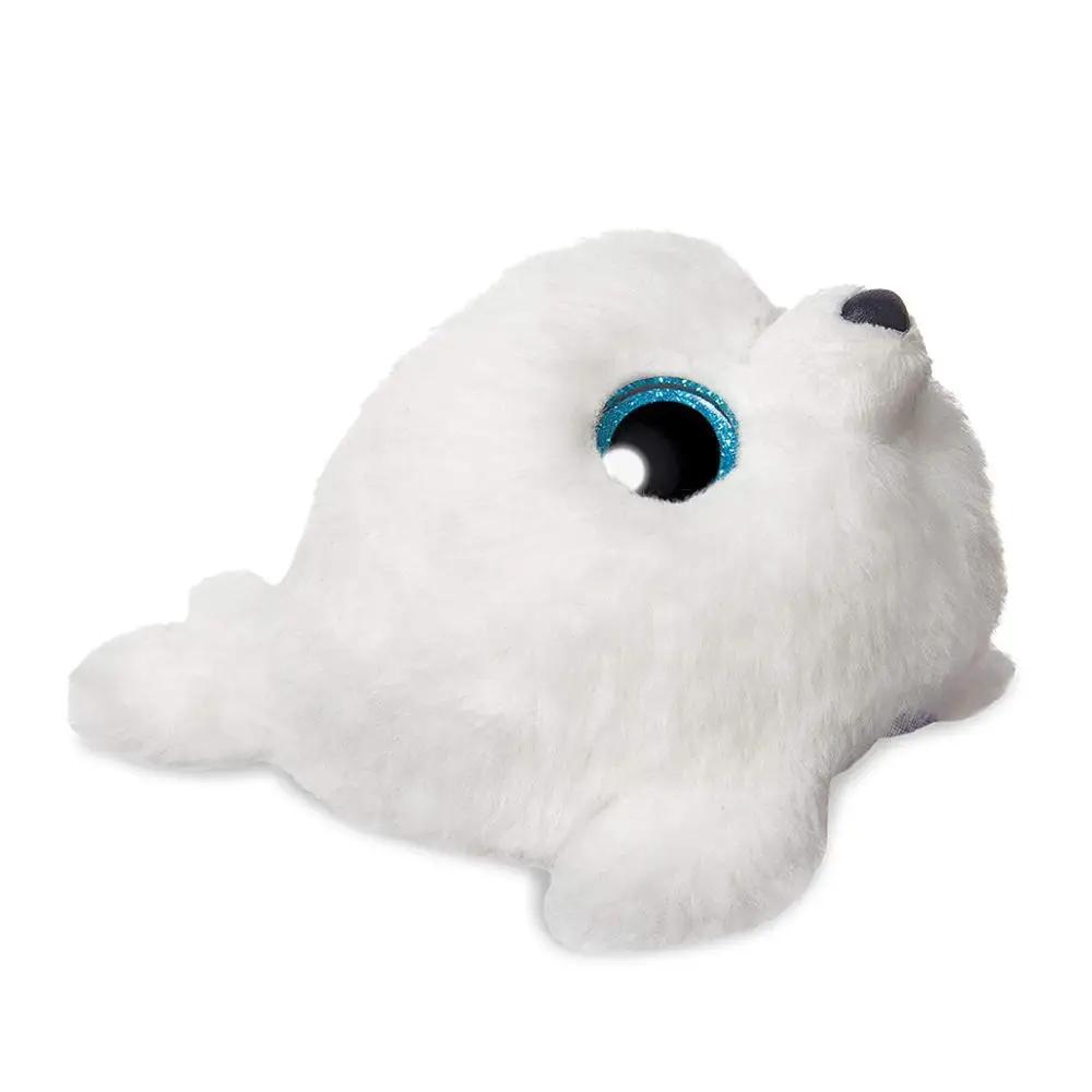 Cute stuffed shining animal big eye sea lion with plush china toy import
