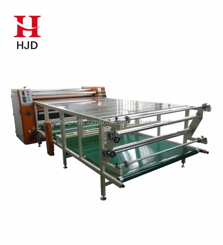 sublimation heat transfer machine with 42cm/60cm drum cylinder for fabric /uniform