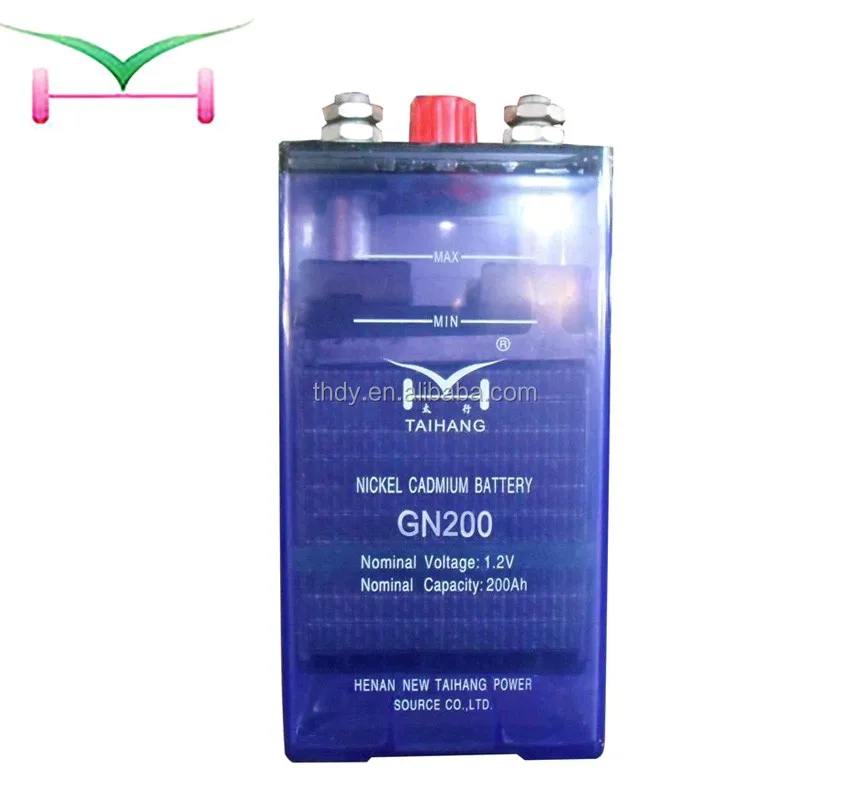 
KPX KPH GNC Ultra High Discharge Rate Nickel Cadmium Battery GNC 120Ah-2 Industrail Ni-Cad Battery Deep Cycle Ni-Cad Battery 