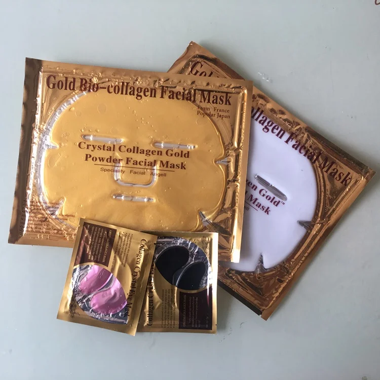 Wholesale 24k Pure Gold Face Mask Peel-off Moisturizing Collagen Crystal Facial Mask