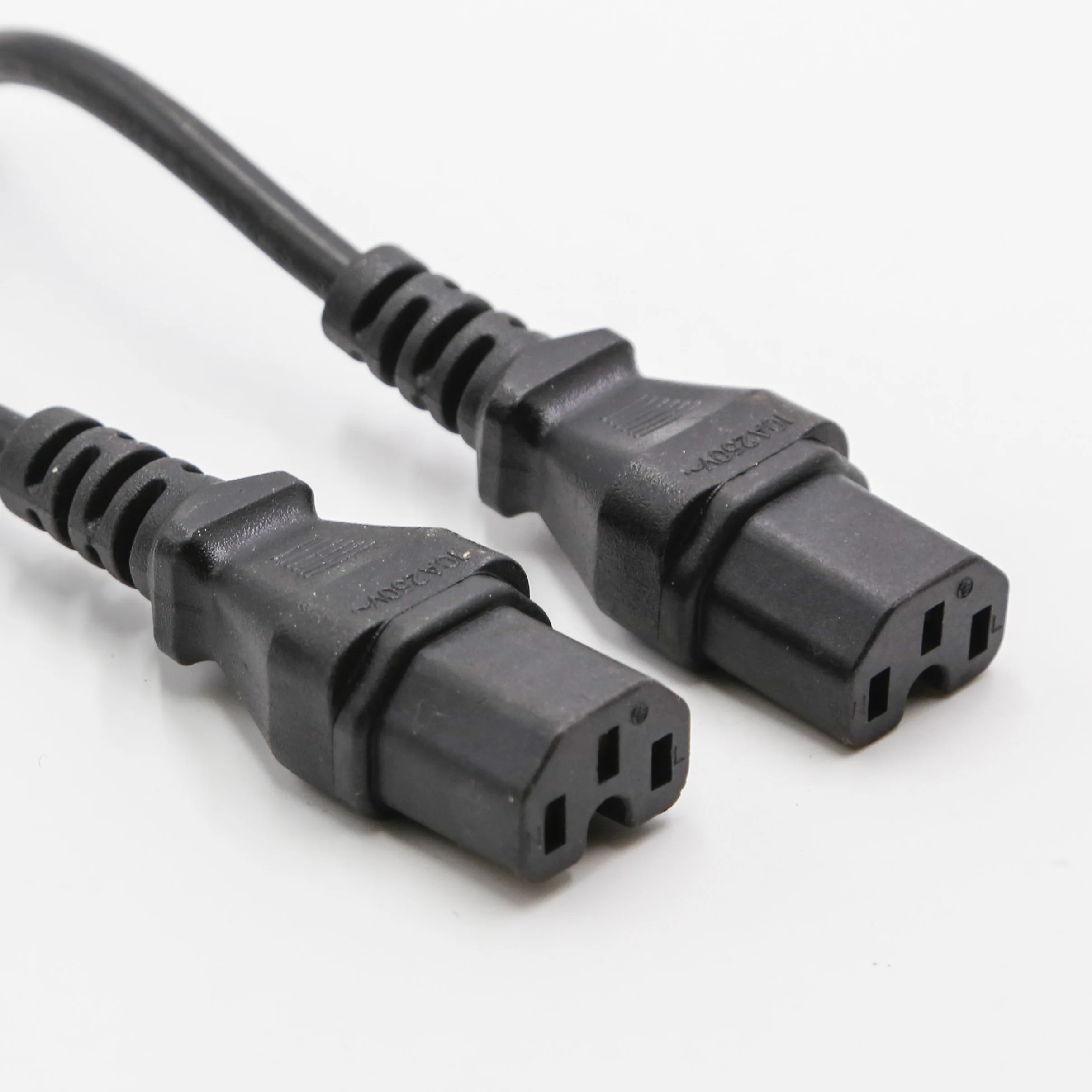 
PC/PDU C20 to C13 - 15 Amp - 6 FT /NEMA 5-15 to C13 Splitter Power Cord - 10 Amp - 10 FT 