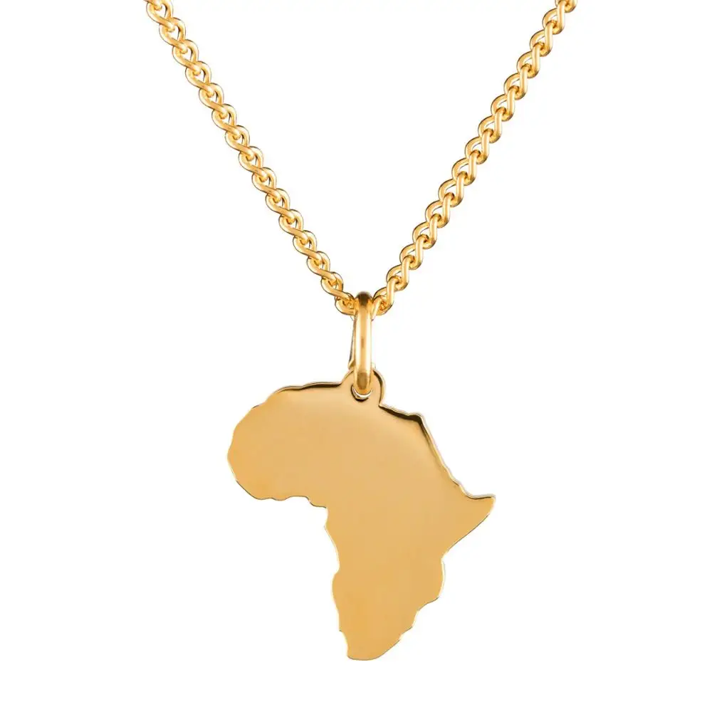 african necklaces set 18k gold plated stainless steel beadsdubai silver african map necklace for men african jewelries necklace