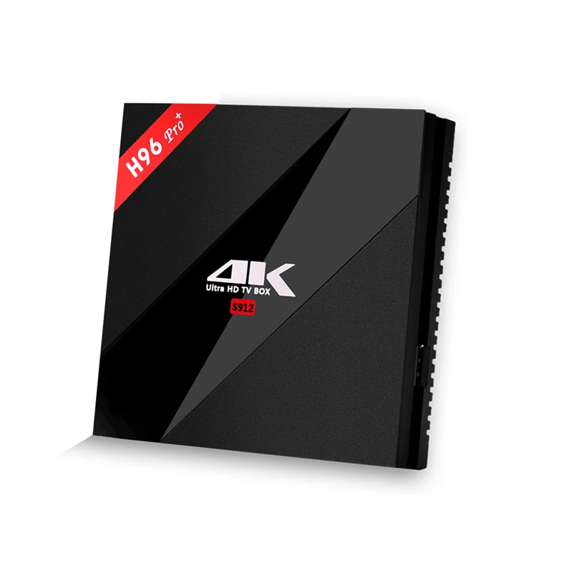 2018 Hot H96 pro+ android 7.1 S912 3gb ram 32gb rom android tv box japanese digital tv receiver set
