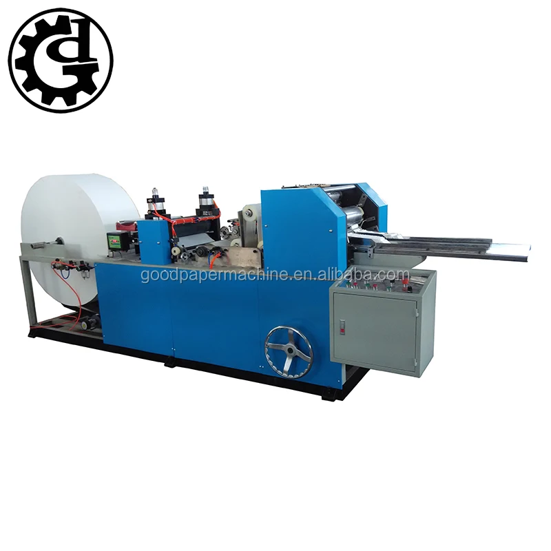 Высочайшее качество складной тиснение печать подсчета платок ткани, делая машину