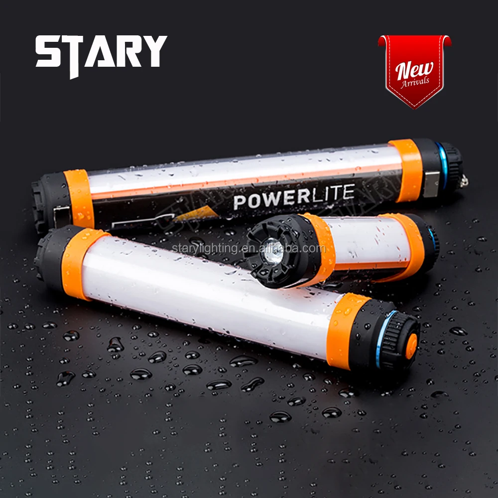 STARYNITE IP68 multifunctional emergency lamp with flashlight working light power bank warning mosquito