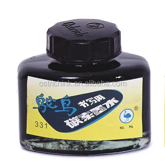 Fountain pen ink, printer ink, drawing ink