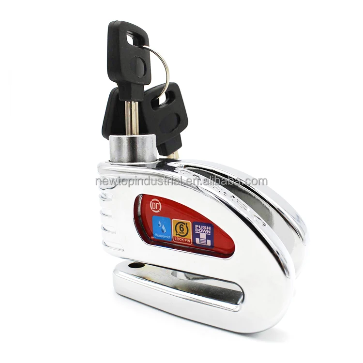 
 Замок с дисковым замком высокой безопасности для мотоцикла или велосипеда  