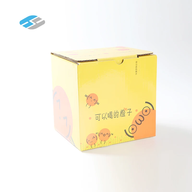 China corrugated fruit export carton recyclable fresh fruit packing box