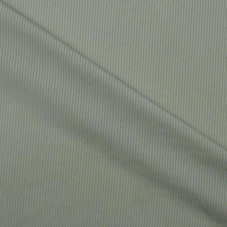 Textured polyamide elastane fabric rib knit fabric for lingerie bra