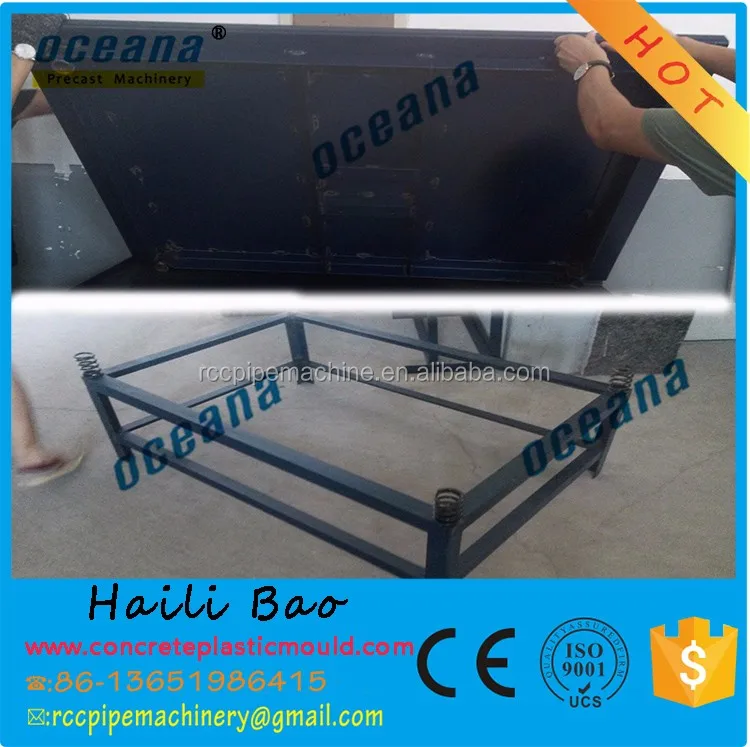 concrete vibration table price