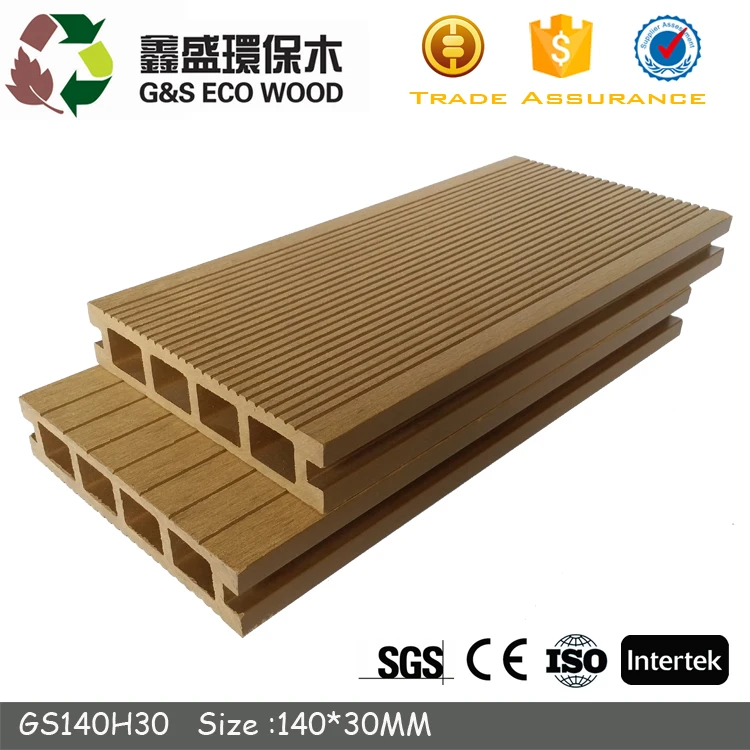 Factory price of bangkirai outdoor waterproof wpc decking