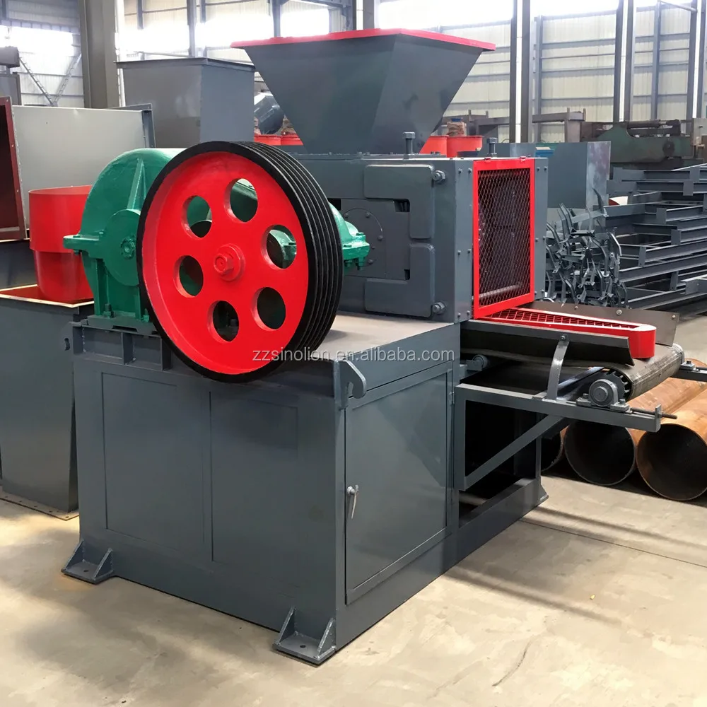 
XM-650 briquette press machine briquetting coal charcoal coke carbon black iron metal mineral powder fines breeze to briquette 