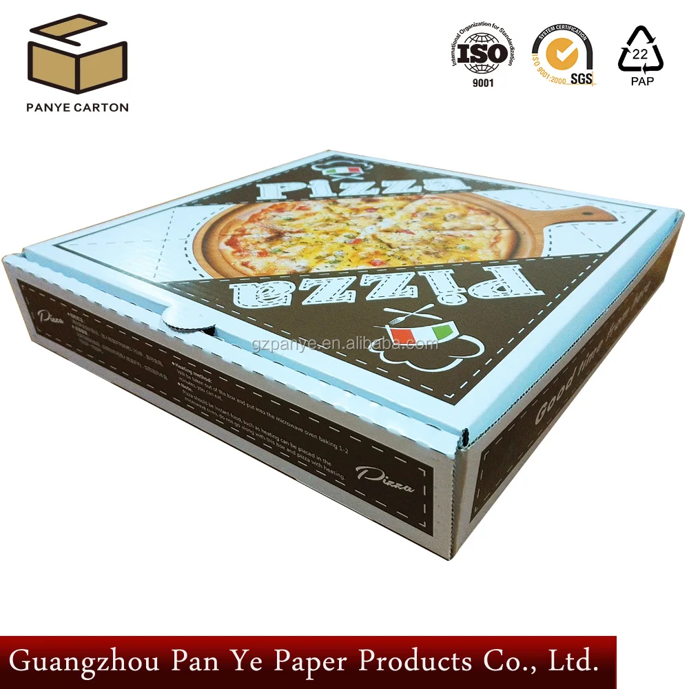 
2021 Lid and base type 4 to 16 inch corrugated paper packaging shipping octagon pizza box 