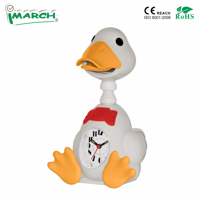 iMSH ML23901 Quartz analog clocks for kids table bedside desk alarm clock wecker despertador cute children alarm clock