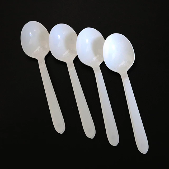 Eco-friendly disposable pp plastic party spoon