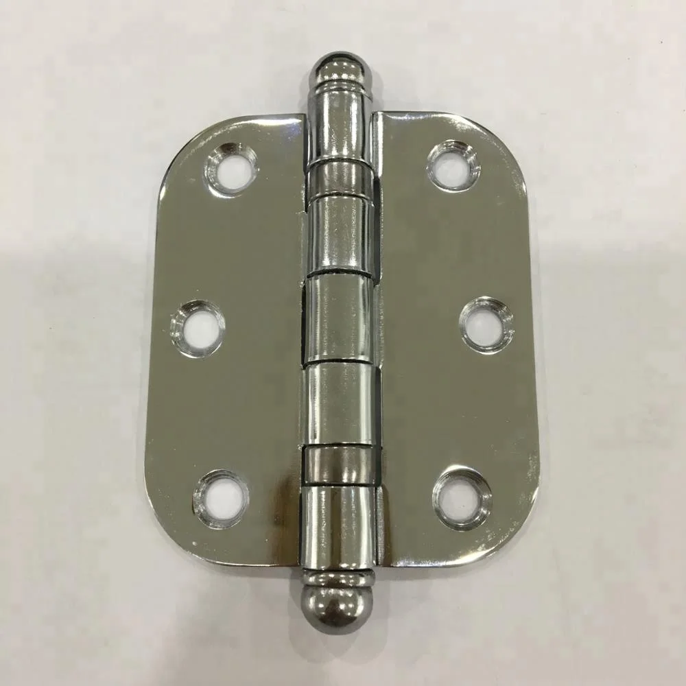 3 Inch iron door hinge brasil round corner furniture hinge