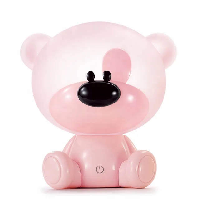 EU/US Plug Night Lovely Sleeping Lamp Baby Room Bedside Lamp Cartoon Night Light