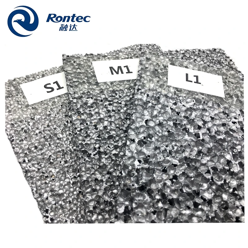 
Closed cell aluminum foam panel with soundproof and fireproof 