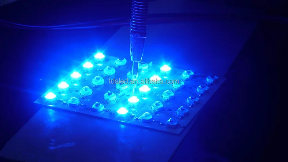 550nm 560nm 565nm 3W green high power led chip with heatsink