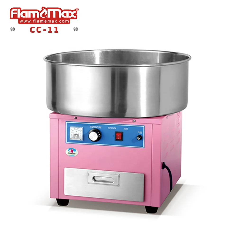  High quality Stainless steel automatic cotton candy floss machine with factory
