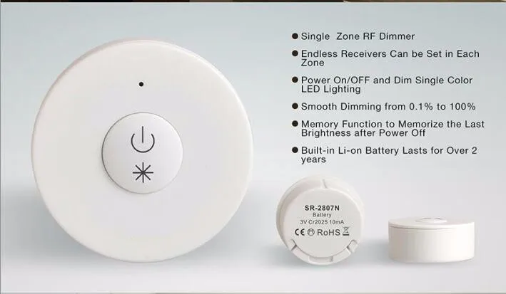 NEW Mini RF remote controler SR-2807N