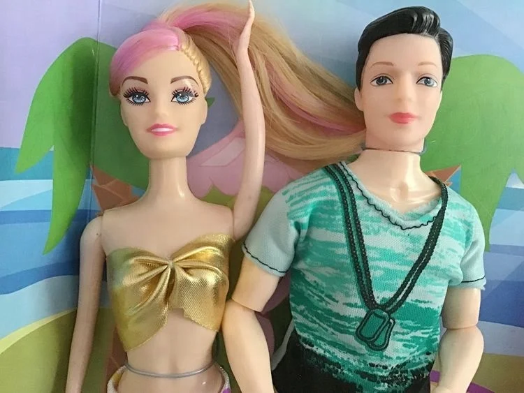 vinyl DIY Assortment family beauty Girl Fashion cloth bathroom accessories Doll Princess baby Kids Toys Birthday Gift Doll toys