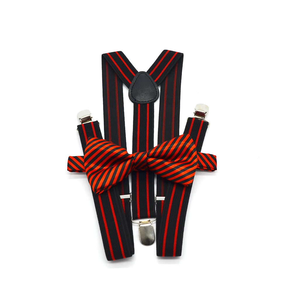 Новый стиль для взрослых 3 подтяжки в полоску набор с 3 металлическими зажимами Свадебный праздник