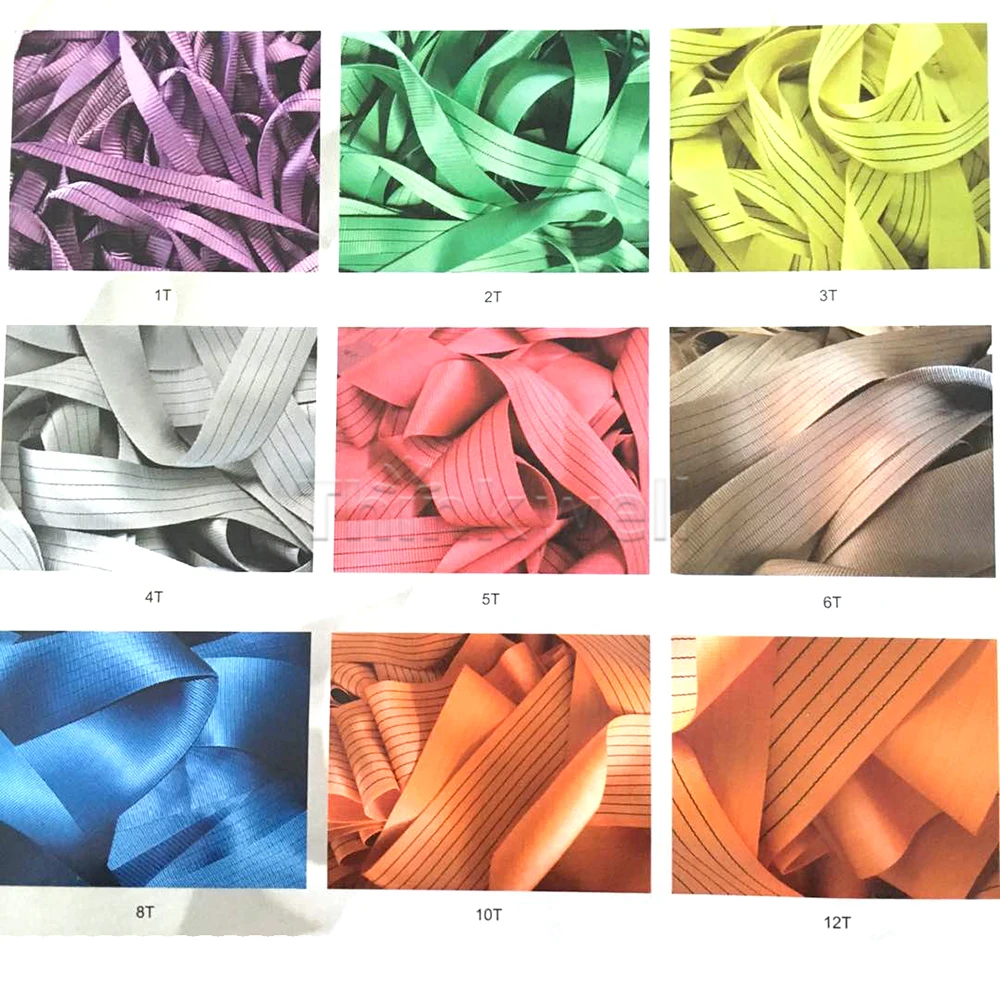 Factory Wholesale Colorful Nylon Web Sling